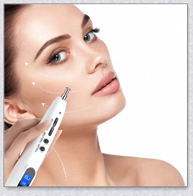 Handheld Acupoint Pen with 9-Level Digital Display for Pain Relief Therapy, Massage, and Meridian Energy Renewal
