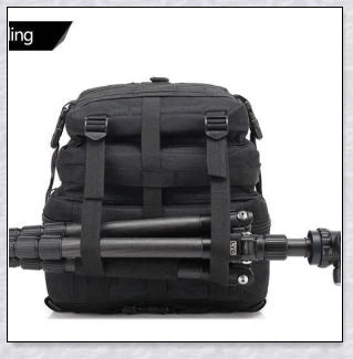 Rugged and water-resistant 40-litre military tactical backpack with multiple compartments and adjustable straps for comfortable carrying.