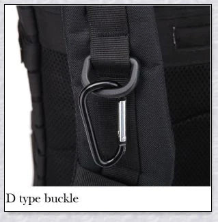 Rugged and water-resistant 40-litre military tactical backpack with multiple compartments and adjustable straps for comfortable carrying.