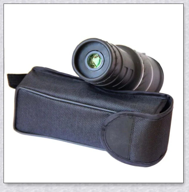 Premium handheld monocular telescope with powerful 16x magnification and fully-coated optics for clear, glare-free viewing