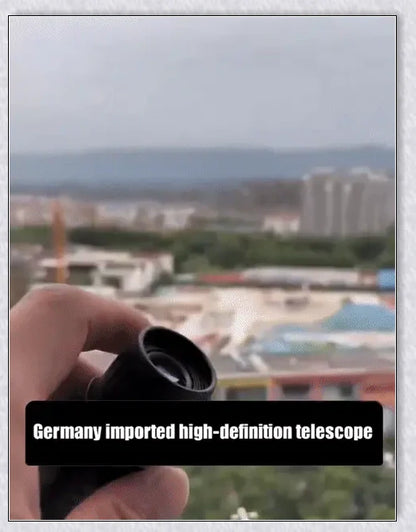 Premium handheld monocular telescope with powerful 16x magnification and fully-coated optics for clear, glare-free viewing