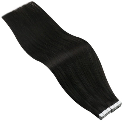 Luxurious Tape-In Human Hair Extensions in Ash Blonde, 24-inch length, 20 pieces per package