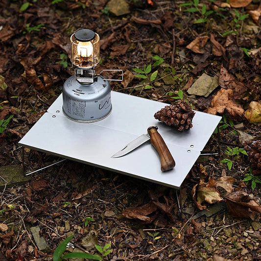 Portable Lightweight Aluminium Camping Table - Durable and Compact Design for Outdoor Adventures in the UK