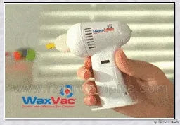 Powerful yet gentle electric ear wax vacuum cleaner with soft silicone tip for safe and hygienic ear cleaning