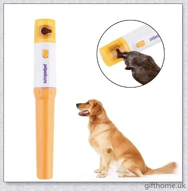 Electric Painless Pet Nail Clipper for Dogs and Cats - Safe and Efficient Nail Trimming Solution