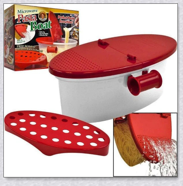 Microwave Pasta Cooker - Convenient and Versatile Kitchen Gadget for Quick Pasta Dishes