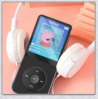 MP3 MP4 Player with Headset for Kids - Portable, Internet-Free Digital Entertainment Device