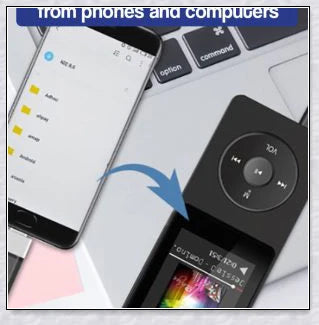 MP3 MP4 Player with Headset for Kids - Portable, Internet-Free Digital Entertainment Device