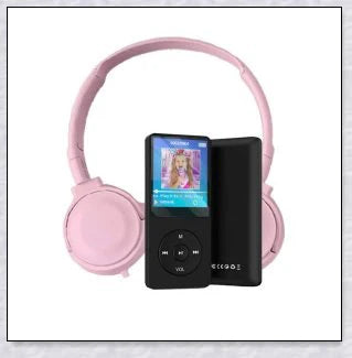 MP3 MP4 Player with Headset for Kids - Portable, Internet-Free Digital Entertainment Device