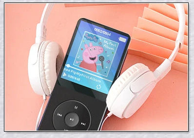 MP3 MP4 Player with Headset for Kids - Portable, Internet-Free Digital Entertainment Device