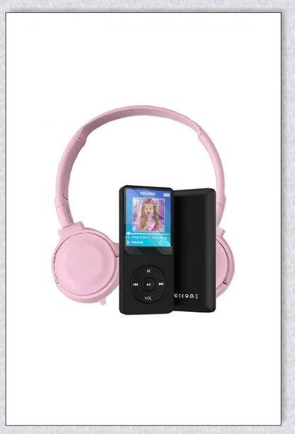 MP3 MP4 Player with Headset for Kids - Portable, Internet-Free Digital Entertainment Device