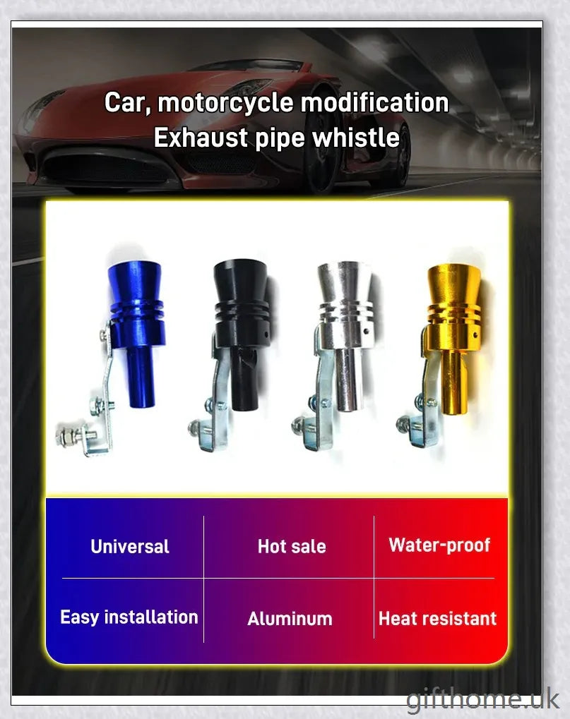 Exhaust Pipe Oversized Roar Maker for Cars and Motorcycles - Unleash the Thunderous Roar of Your Vehicle