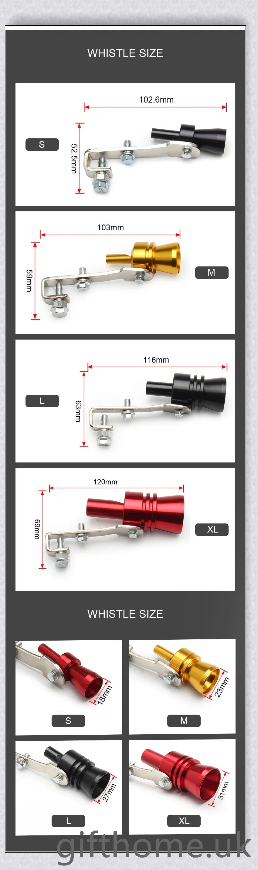 Exhaust Pipe Oversized Roar Maker for Cars and Motorcycles - Unleash the Thunderous Roar of Your Vehicle