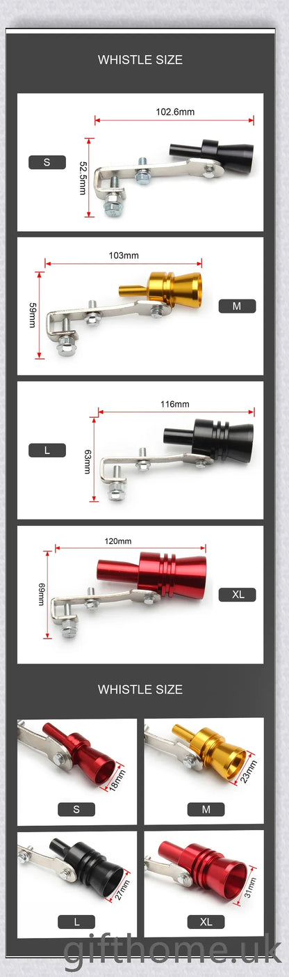 Exhaust Pipe Oversized Roar Maker for Cars and Motorcycles - Unleash the Thunderous Roar of Your Vehicle