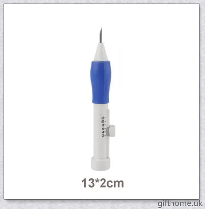A DIY magic embroidery pen with 4 punch needles, designed for easy and versatile embroidery projects.