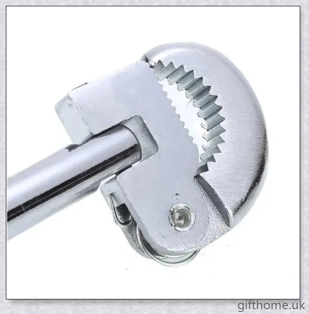 Premium T-Shaped Basin Wrench made of durable chrome-plated steel and alloy jaws for versatile plumbing tasks
