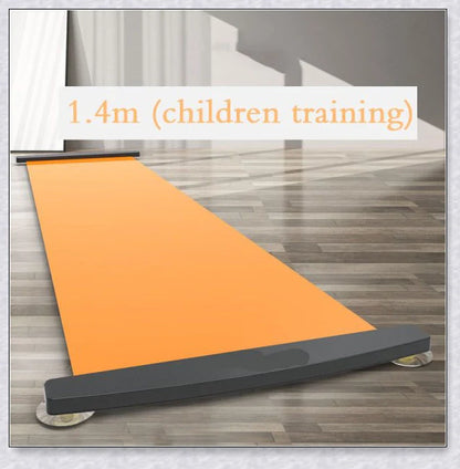 Skating mat designed for speed skating, skateboarding, and fitness training, featuring a smooth, slip-resistant surface and durable construction.