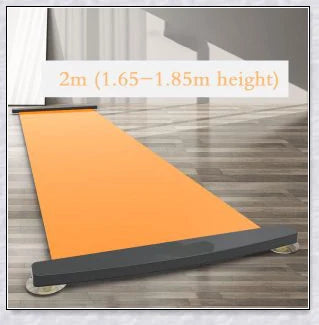 Skating mat designed for speed skating, skateboarding, and fitness training, featuring a smooth, slip-resistant surface and durable construction.