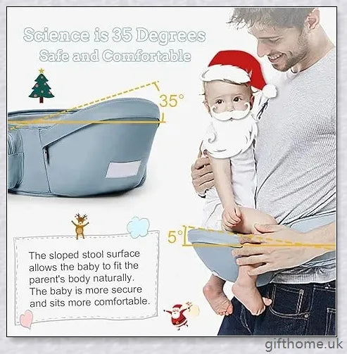 A premium baby carrier made with 100% high-quality cotton, featuring 6-in-1 carrying positions and ergonomic design for ultimate comfort and support.