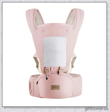 A premium baby carrier made with 100% high-quality cotton, featuring 6-in-1 carrying positions and ergonomic design for ultimate comfort and support.