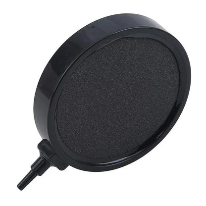 High-Temperature Sintered Air Stone for Aquarium Aeration - Premium Aquatic Accessory with Sleek Black Finish