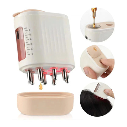 Electric Vibration Massage Comb for promoting scalp health and hair growth