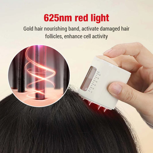 Electric Vibration Massage Comb for promoting scalp health and hair growth