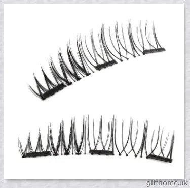 Captivating 3D Double Magnetic Eyelashes with premium fibers for effortless glamour