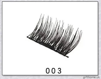 Captivating 3D Double Magnetic Eyelashes with premium fibers for effortless glamour