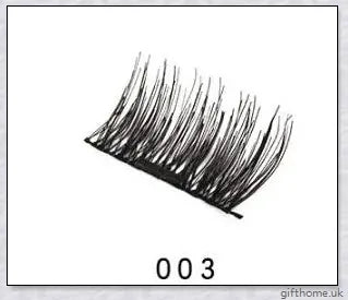 Captivating 3D Double Magnetic Eyelashes with premium fibers for effortless glamour