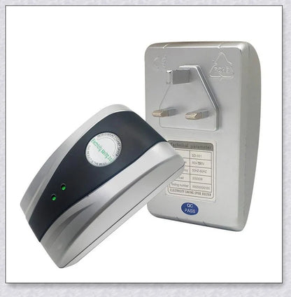 Power Saver Electricity Energy Saver - A sleek and smart device that helps reduce energy waste and save money on electricity bills in the UK.