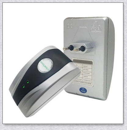 Power Saver Electricity Energy Saver - A sleek and smart device that helps reduce energy waste and save money on electricity bills in the UK.