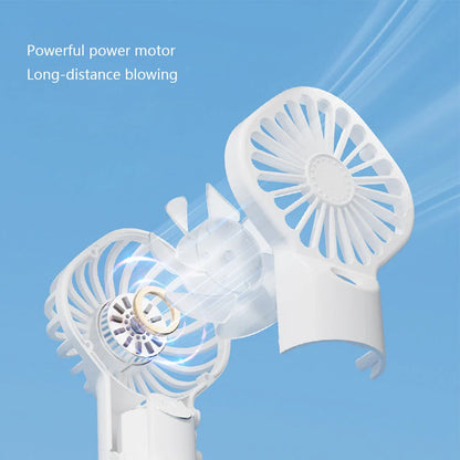 Handheld Mini Air Conditioner Humidifier Mist Cooler - Compact Cooling Device for Refreshment Anywhere