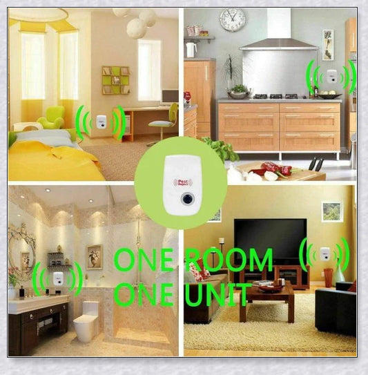 Reject Killer Electric Ultrasonic Pest Repeller - A high-quality device that uses innovative ultrasonic technology to effectively repel a wide range of household pests