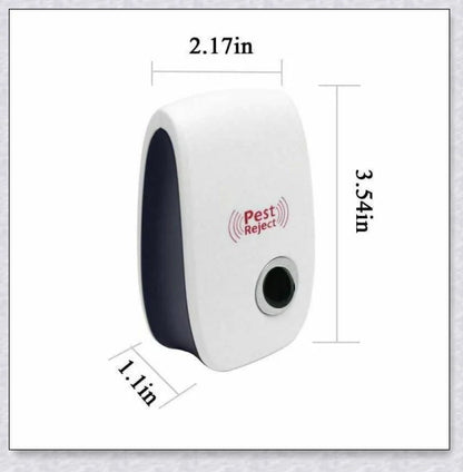 Reject Killer Electric Ultrasonic Pest Repeller - A high-quality device that uses innovative ultrasonic technology to effectively repel a wide range of household pests