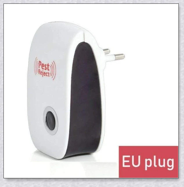 Reject Killer Electric Ultrasonic Pest Repeller - A high-quality device that uses innovative ultrasonic technology to effectively repel a wide range of household pests