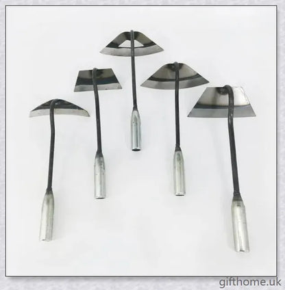 Premium manganese steel gardening hand hoe with hollow design for lightweight durability