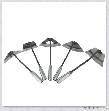 Premium manganese steel gardening hand hoe with hollow design for lightweight durability