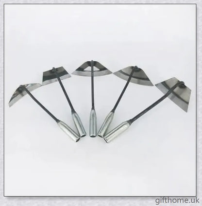 Premium manganese steel gardening hand hoe with hollow design for lightweight durability