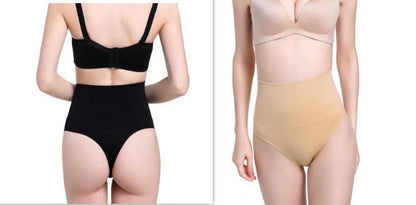 High Waist Tummy Control Thong with 2-Layer Midsection Design for women