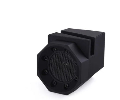 Innovative magnetic induction portable speaker with sleek black design and powerful 3W audio output