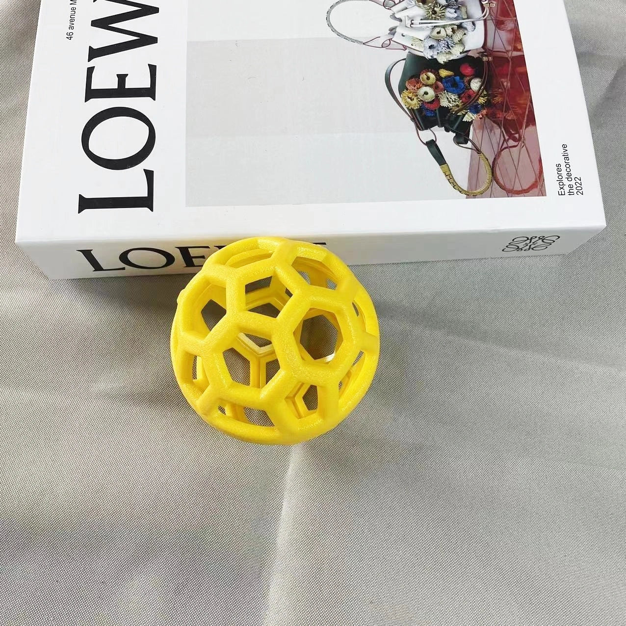 TPR Dog Chew Ball Toy in various colours for interactive play and teeth cleaning