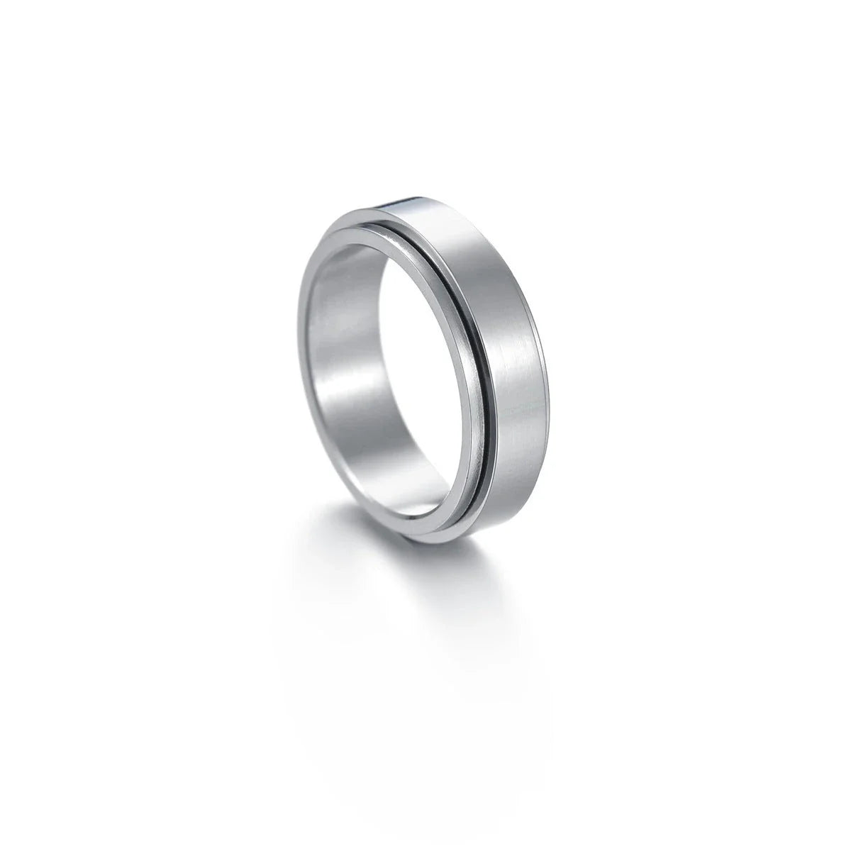 Titanium steel rings with captivating celestial designs including stars, moons, and floral motifs