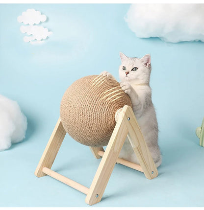 Professional Vertical Cat Toy Sisal Cat Catching Ball for furniture protection