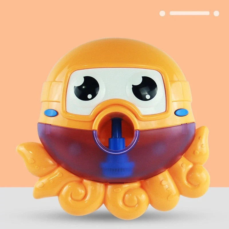 Baby Bath Toys Bubble Music Machine producing bubbles with soothing music
