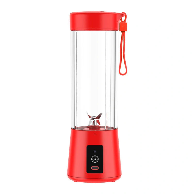 Portable electric juicer with stainless steel blade in various colours
