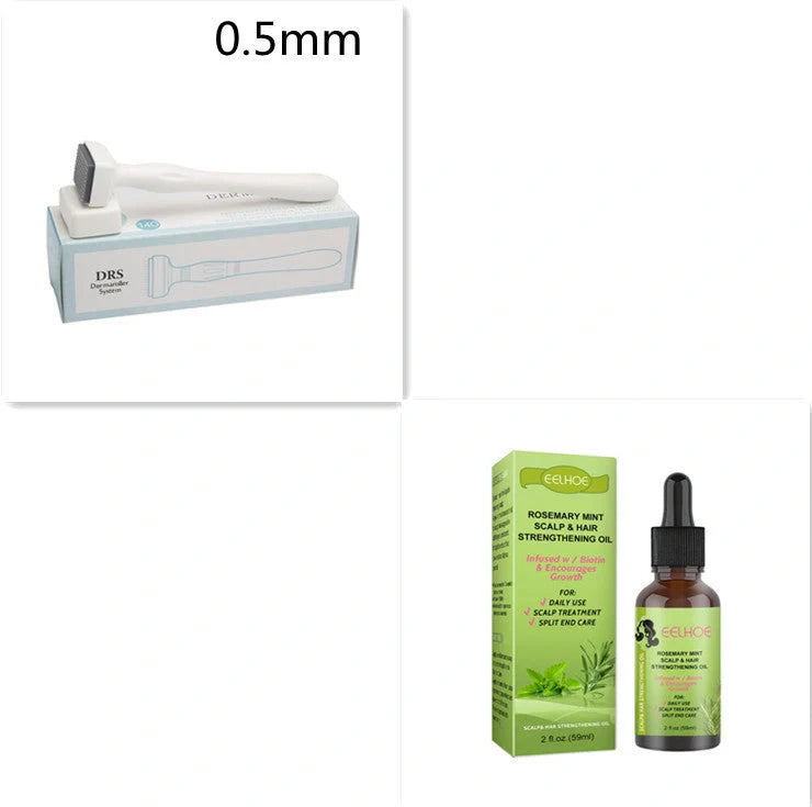 Rejuvenating Rosemary & Mint Hair Growth Serum - Nourishing formula to promote healthy scalp and stimulate hair regeneration