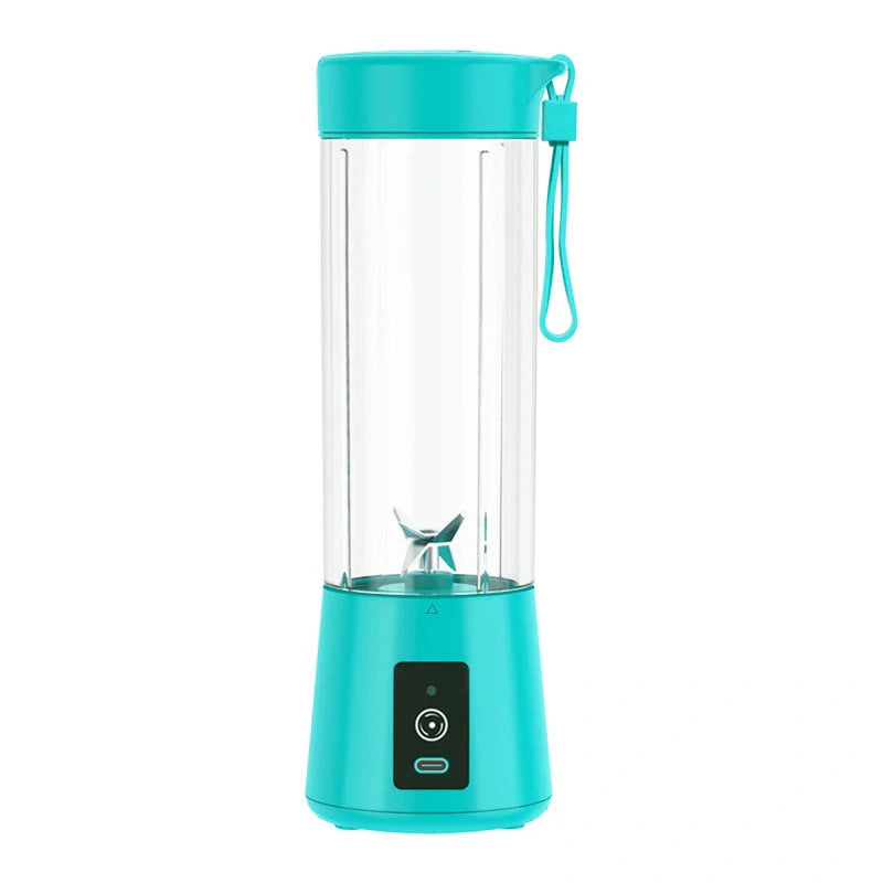 Portable electric juicer with stainless steel blade in various colours
