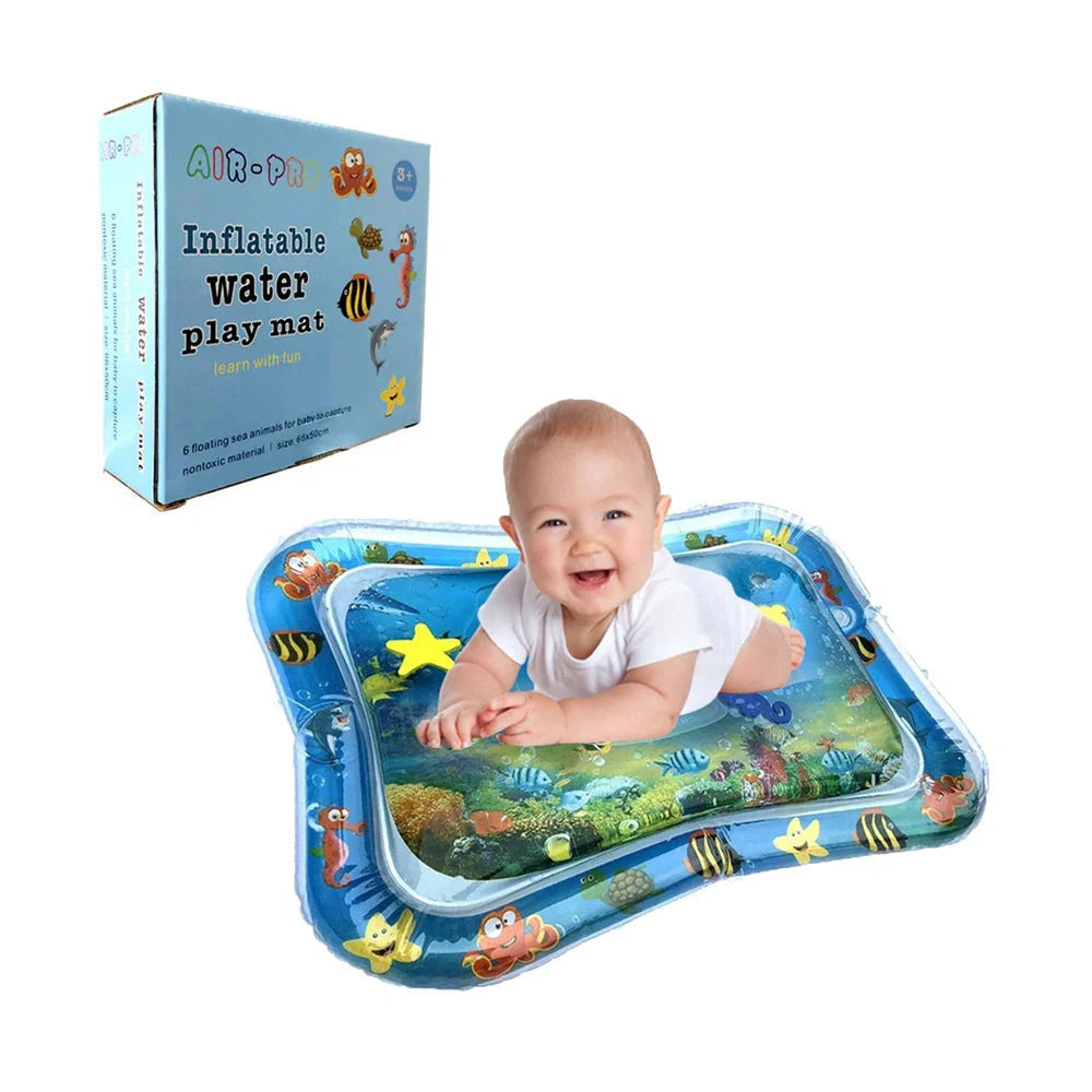 Baby Inflatable Water Mat for toddlers summer play, 66x50cm, PVC material