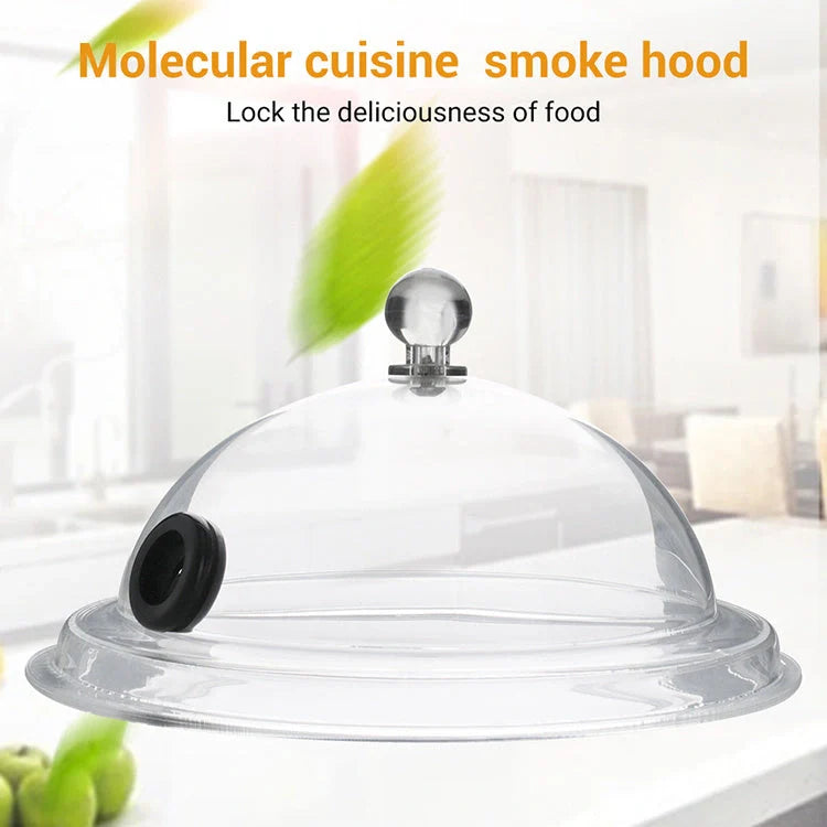 Premium charcoal smoking set with all accessories for creating delicious smoked dishes at home